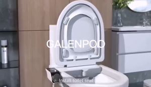 DIYMO  Easy Installed Non-Electric Dual Nozzle Toilet Bidet Seat Attachment Water Spray Toilet Accessories Ultra-Slim