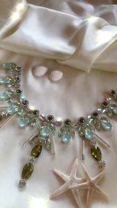 Payet Rangkai Leher AS18: Aksesoris Fashion Wanita Trendi