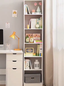 (Surabaya) Rak Buku 6 Susun Serbaguna Lemari Buku Kayu Rak Buku Anak Lemari Penyimpanan Minimalis