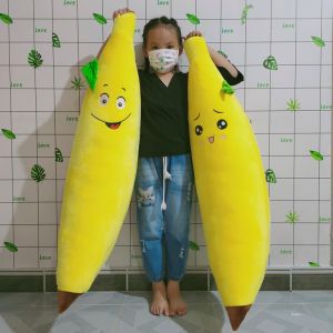 THÚ NHỒI BÔNG TRÁI CHUỐI KHỔ LỚN CAO CẤP XUẤT KHẨU  VẢI NHUNG LÔNG MỊN AN TOÀN CHO BÉ [ẢNH THẬT]