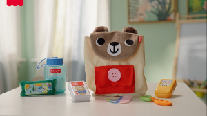 Fisher-Price Friendship Forest - Busy Bear Backpack Suitable for Age 2+