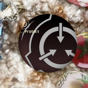 Popular Foundation Scp F-Foundation Game 58mm Cute Series Pins Funny Badge Interesting Brooches Backpack Clothes Gift Accessory
