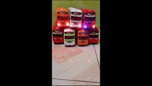 MAINAN BUS BASURI OM TELOLET ADA MUSIK DAN LAMPU - MAINAN MOBIL BIS ANAK