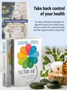 【HOT SALE】【High Quality/Operability】Sustain Me by Barbara O’Neill Book Environmental Concept Plastic Sealing Health Pillar Books