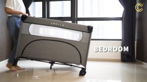 Crolla Ally Playpen Baby Travel Cot ( Upgraded Version )