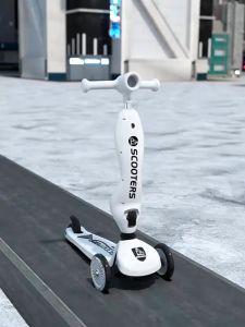 Kids Scooter Foldable Adjustable Children Scooter Tricycle Baby Tricycle Multi-Functional Scooter with Music Light 滑板車