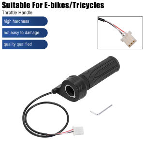 Universal Electric Bicycle Twist Throttle Hall Sensor Turn Handle Accelerator for Electric Scooter E-bike Tricycle Parts