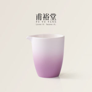 Đồng Hồ Trà Gốm Sứ Màu Xanh Tím Chuyển Đổi Cốc Công Bằng Phụ Kiện Dụng Cụ Trà Quà Tặng Cho Gia Đình Và Văn Phòng