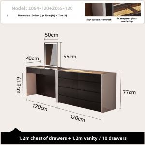 Intelligent Elevating Vanity Table Bedroom