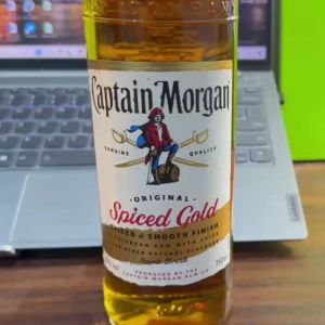 Rum CAPTAIN MORGAN SPICED GOLD nguyên liệu pha chế cocktail