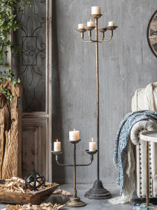 Vintage Freestanding Candelabra Decorative Lamp