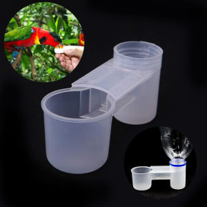 ชามใส่น้ำ อาหารนก แบบพลาสติก Bird Drinker Feeder ราคาที่สุด สำหรับน้ำพลาสติก และช่วงที่ 20-30 วัน