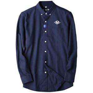Zuogeeya | Oversized Casual Mens Long Sleeve Shirt