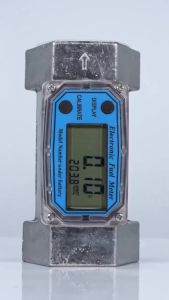 Digital Turbine Meter Turbine Meter Electronic Digital Fuel Liquid Water Gas Oil Flowmeter 2in 2.3V‑3.3V LLW‑50