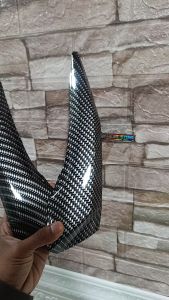 SAMBUNGAN BODY BELAKANG BEAT FI 2013-2016 CARBON