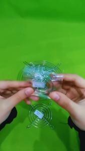 Ram Fan Cover Kawat Metal Grill Besi Jaring Tutup Kipas PC Komputer