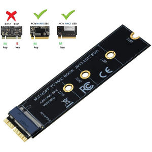 M.2 NVME Protocol To 2013-2017 for MacBook Air Pro SSD Adapter Cards PCIE 3.0 A1465 A1466 A1398 A1502 Adaptador Ssd