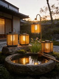 GAOBIGEGE | Japanese Retro Solar Waterproof Portable Outdoor Light