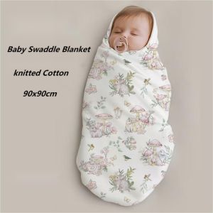90X90CM Cotton Baby Swaddle Blanket Newborn Swaddle Wrap Baby Stroller Blanket