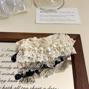 V.C.I | Elegant Lace Pearl Barrette