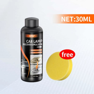 Car Headlight Restoration Polishing Kits Headlamp Scratch Remover Repair Cleaning Paste Remove Oxidation Headlight Polish Liquid