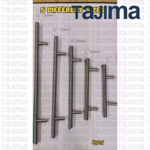 Tajima T Bar Stainless Solid Handle Kitchen Cabinet Handle 8925 Series