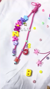 Elsa88- Bag Charm Chubby Custom Nama | Gantungan Kunci Nama | Gantungan Tas Nama / Gantungan tumbler