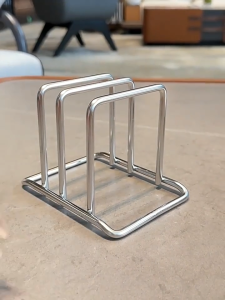 304 Stainless Steel Bold Countertop Kitchen Chopping Board Rack Pot Lid Shelf Large Chopping Board Holder Thickened
