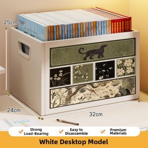Childrens Book Storage Box Rolling