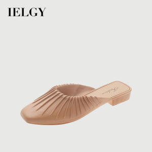 IELGY Baotou half slippers womens lazy slip-on non-slip casual shoes
