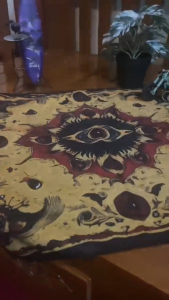 slayer bandana motif eyes666 akesesoris fashion skena