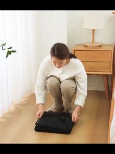 Giỏ đựng đồ giặt có thể gấp gọn có tay cầm Túi đựng đồ lưới hai lớp dùng khi đi du lịch/ở ký túc xá và sử dụng tại nhà