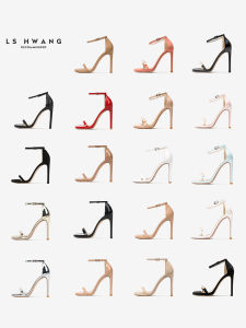 Black Open-Toe High Heels with Buckle Design Comfortable Leather Sandals for Women Low Heel Daily Wear Spring New Style