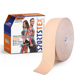 SportsTex Kinesiology Tape Kinesio Tape KT Tape Sports Tape Athletic Tape I 5cm x 32m I 1 Roll Uncut