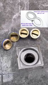 Nắp Chặn Lỗ Cống BẰNG ĐỒNG Thoát Nước Một Chiều / Chống Mùi Hôi Chống Côn Trùng Cho Nhà Bếp
