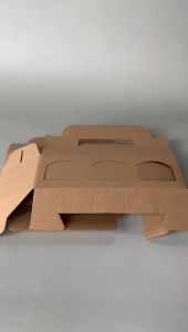 DT-26 Kardus Die Cut Tas Jinjing Isi 3 Toples Jar (UKURAN TOPLES 10CM DAN TINGGI 10CM) Amaris Packaging