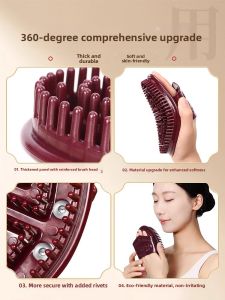 Silicone Meridian Brush Full Body Massage Slimming Abdomen Beauty Salon Gua Sha Tool for Detox And Wellness Maintenance