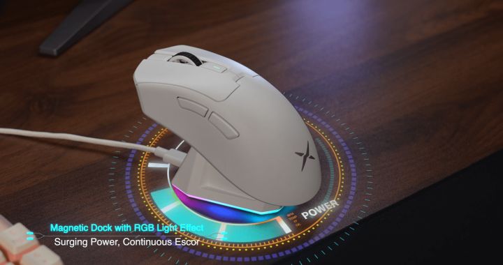 Delux M900 Pro Paw3395 Gaming Mouse Dpi Max 26000 Wired 24g Wireless Rechargeable With Rgb 3041