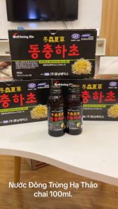 Combo 10 chai Đông Trùng Hạ Thảo Xuất Xứ Hàn Quốc (100ml/chai)