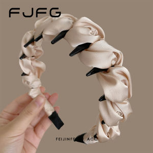 Elegant Cloudlike Bubble Hair Comb Womens Headband Heightening Crown Pure Color Hair Clip Fashionable Versatile Hair Accessories