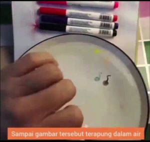GUK Spidol Ajaib Mengapung di Air Magic Pen / Magic Marker Floating / Whiteboard Marker COD