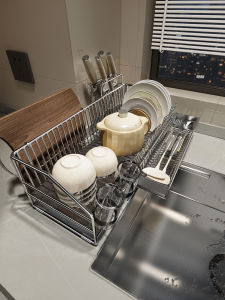 youqin | Stainless Steel 304 Drain Drying Kitchen Storage Rack
