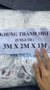 Lưới Khung Thành Sân 5 Người Tập Luyện Lưới Khung Thành Bóng Đá Thi Đấu TOÀN THẮNG Lưới Chất Lượng