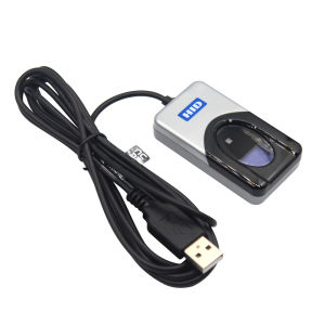 URU4500 เครื่องสแกนไบโอเมตริกซ์แบบ USB เครื่องอ่านลายนิ้วมือแบบ USB เซ็นเซอร์ลายนิ้วมือแบบออปติคอล รองรับ Windows ของแท้ 100%