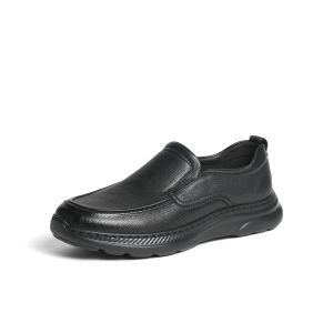 Belle | Soft Bottom Thick Heel Mens Business Casual Shoes