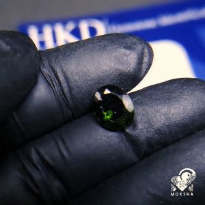 Natural Chrome Diopside Dengan Sertifikat HKD Canada