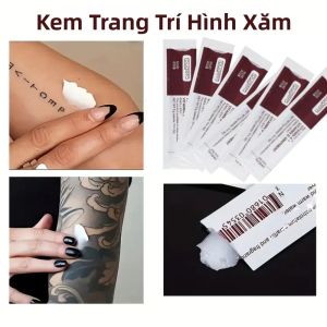 Kem Dưỡng Da Sau Xăm A&D Tattoo - Dụng Cụ Chăm Sóc Da Sau Xăm Hình Có Nhiều Tùy Chọn: 10/30/50 Chiếc