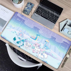 Potdemiel | Pokemon Goodra XXL Miếng Lót Chuột Dành Cho Game Thủ Mở Rộng Bàn Phím Để Bàn Thảm Cao Su Chống Trơn Trượt Thẩm Mỹ LockEdge Anime Chơi Game PC Phụ Kiện