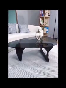 ECOR Living Room Center table sofa table glass coffee table Mini room small table side table side table for Bedroom
