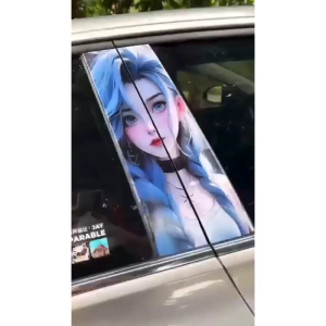 New 2025 Sticker Pillar Kereta / Car Pillar Sticker / Sticker Pintu Kereta / Sticker Car Door Sticker Universal  New 1